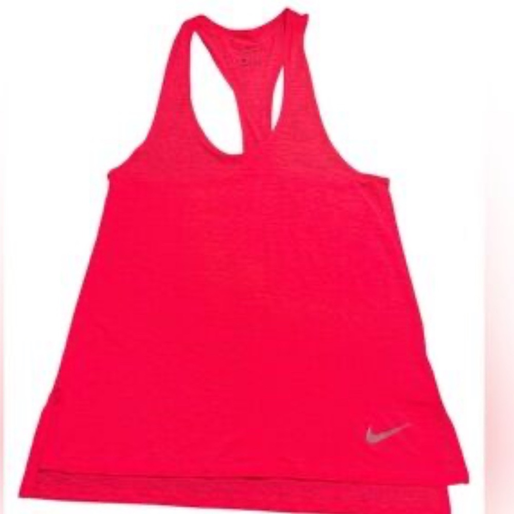 Nike  Pink Sleeveless Tank Top with Cut Out Design